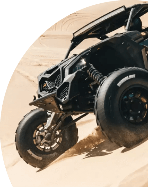 Dune buggy in Dubai Desert